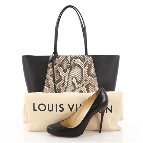 lockme cabas louis vuitton|louis vuitton lockme cabas python.